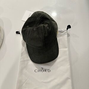 CHORD Olive Corduroy Hat